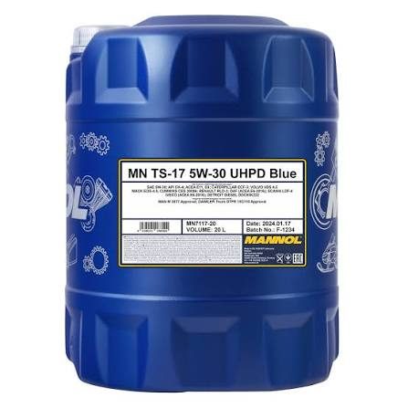 زيت 5/30 20لتر مانول CK4 TS-17 UHPD BLUE 7117