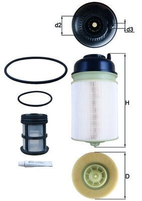 فلتر سولار اروكس+اكتروس بدون MAHKX400KIT