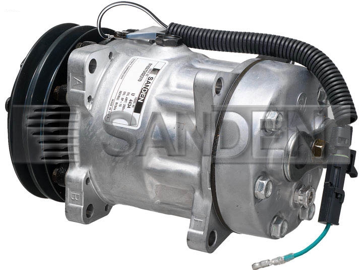 قمبريصة مكيف 709 12V قشاط عادي Sanden Flex