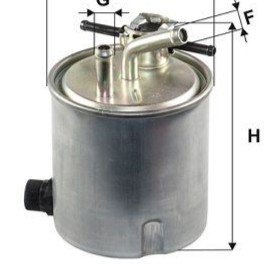 فلتر سولار اتليون+كابستر حديث HF-2093